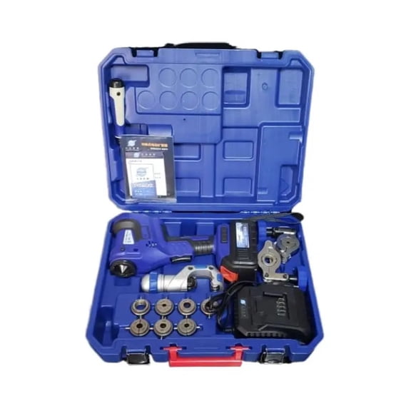 E800AML Electric Flaring Tool Recharable Reamer,6-19mm Brass Flared Mouth Expander Air Conditing Copper Pipe Flared Tool ,Easy Operation