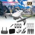 thumbnail image 1 of E88 Pro Foldable Drone With 4K 2 Camera For Adults/Beginners,HD FPV Live Video,3 Batteries 15Mins Flight Time,Altitude Hold,Trajectory Flight,Gesture Control,Follow Me Mode(Grey), 1 of 11
