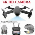 thumbnail image 1 of E88 RC Drone 4K HD Single/Dual Camera Flow Positioning WiFi FPV Helicopter RC Selfie Remote Control Drone Quadcopters RTF, 1 of 16