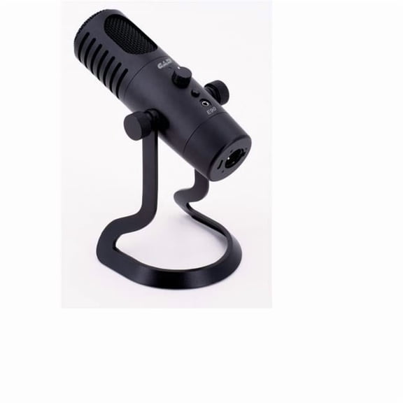 E90 Front Address Dynamic Broadcast Microphone for USB & XLR