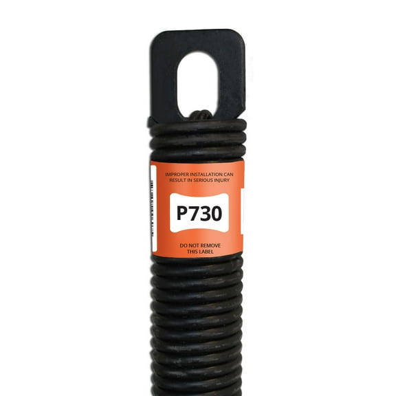 E900 HARDWARE P730 30-Inch Plug-End Garage Door Spring (.177" #7 Wire)
