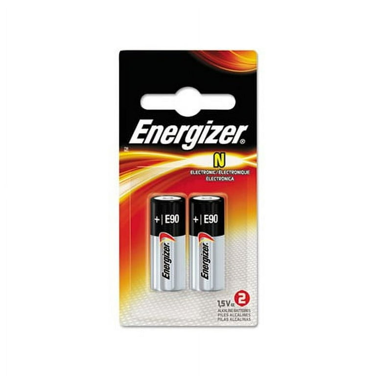 E90BP-2 Alkaline Batteries, 1.5 V, 2/Pack E90BP-2 Alkaline Batteries, 1.5 V, 2/Pack