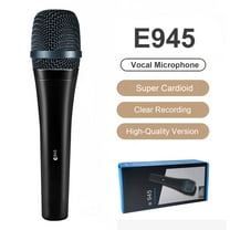 E945 Wired Microphone Supercardioid Dynamic Instrument Mic Professional Quality Versatility For Live Performances And Recording