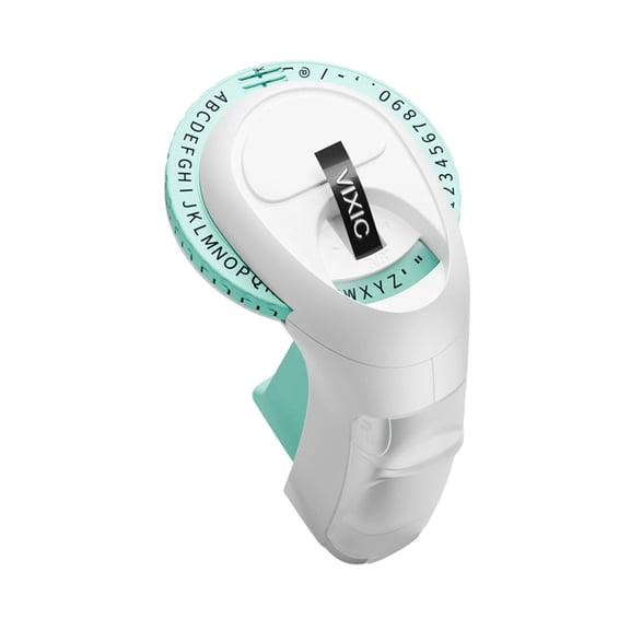 E975 Labelling Device Handheld Manual Label Maker for DIY Labels Kitchen Items
