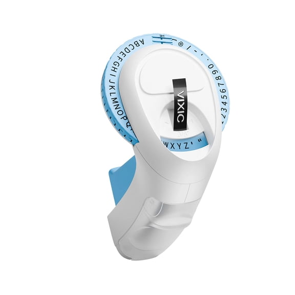 E975 Manual Embossing Labeler, Portable Press Device for Kitchen Items, Storage Boxes & Marking