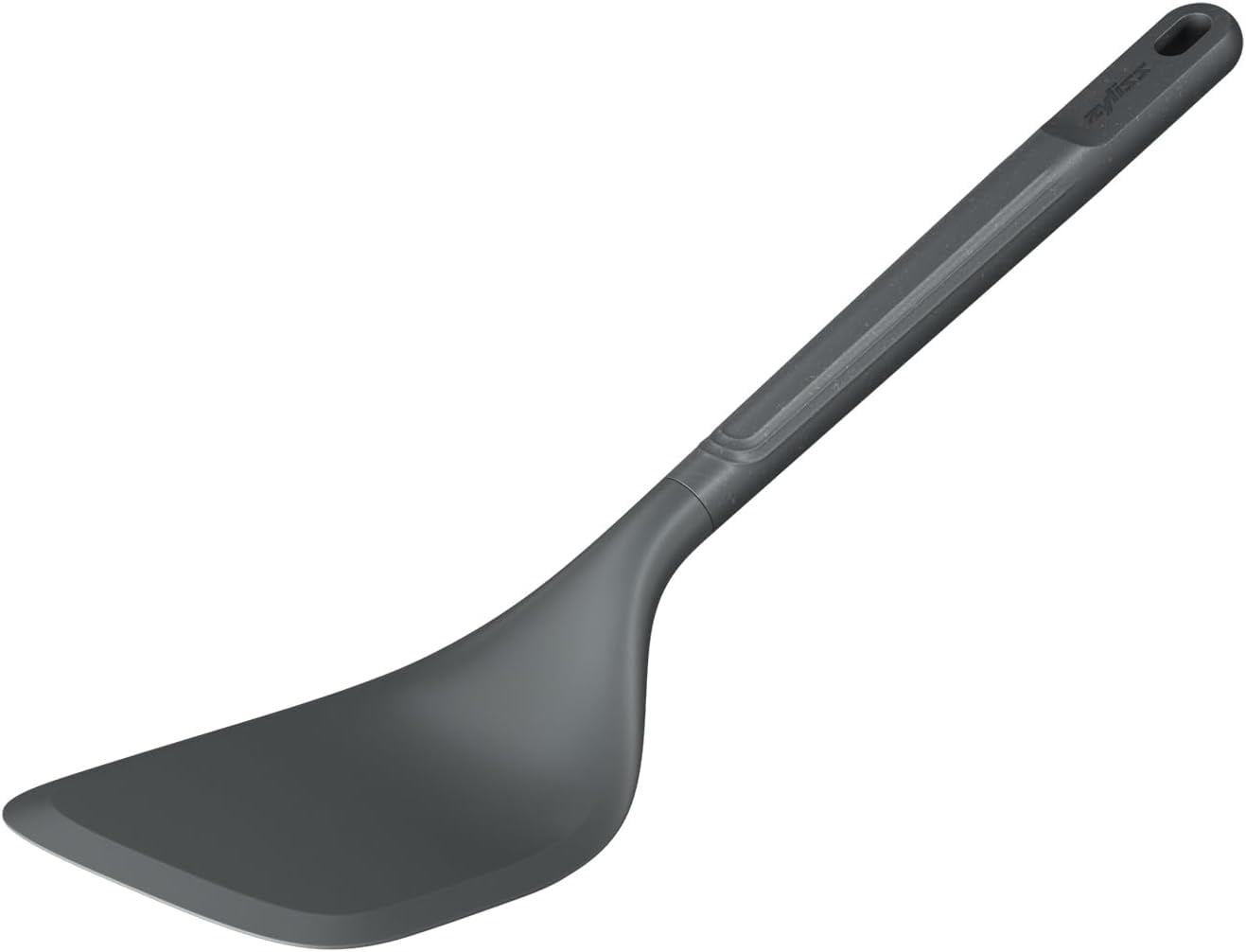 E980233 Angled Cooking Turner Sustainable Wheatstraw/Nylon Spatula for Non Stick Cooking