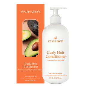 Eva Avo Curly Hair Conditioner, Moisturizing, 8 fl oz