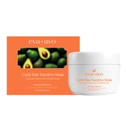 Eva Avo Curly Hair Mask, Nutritive & Restorative, 8 fl oz