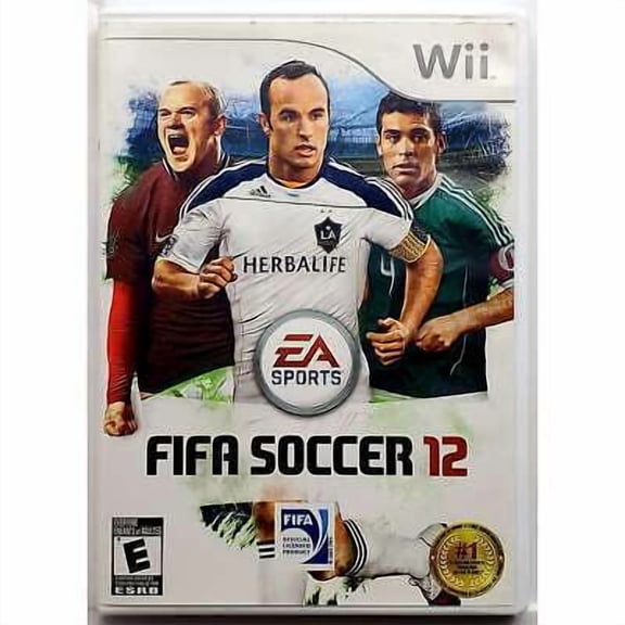 Pre-Owned EA FIFA Soccer 12, Nintendo Wii Sports Game, 4 Offline Players, Parental Controls