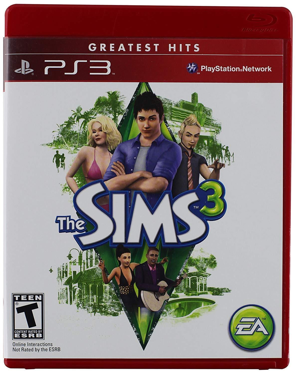 Sony Playstation 3 Game: SIMS 3 Greatest Hits - Life Simulation