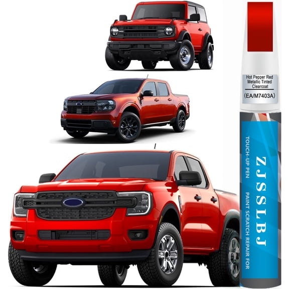 Car Touch Up Paint(Flame Red(PR4)) for Dodge Ram, Car Paint Scratch Repair Kit, Quick & Easy Solution to Repair, 2 in 1 Scratch Remover Pen