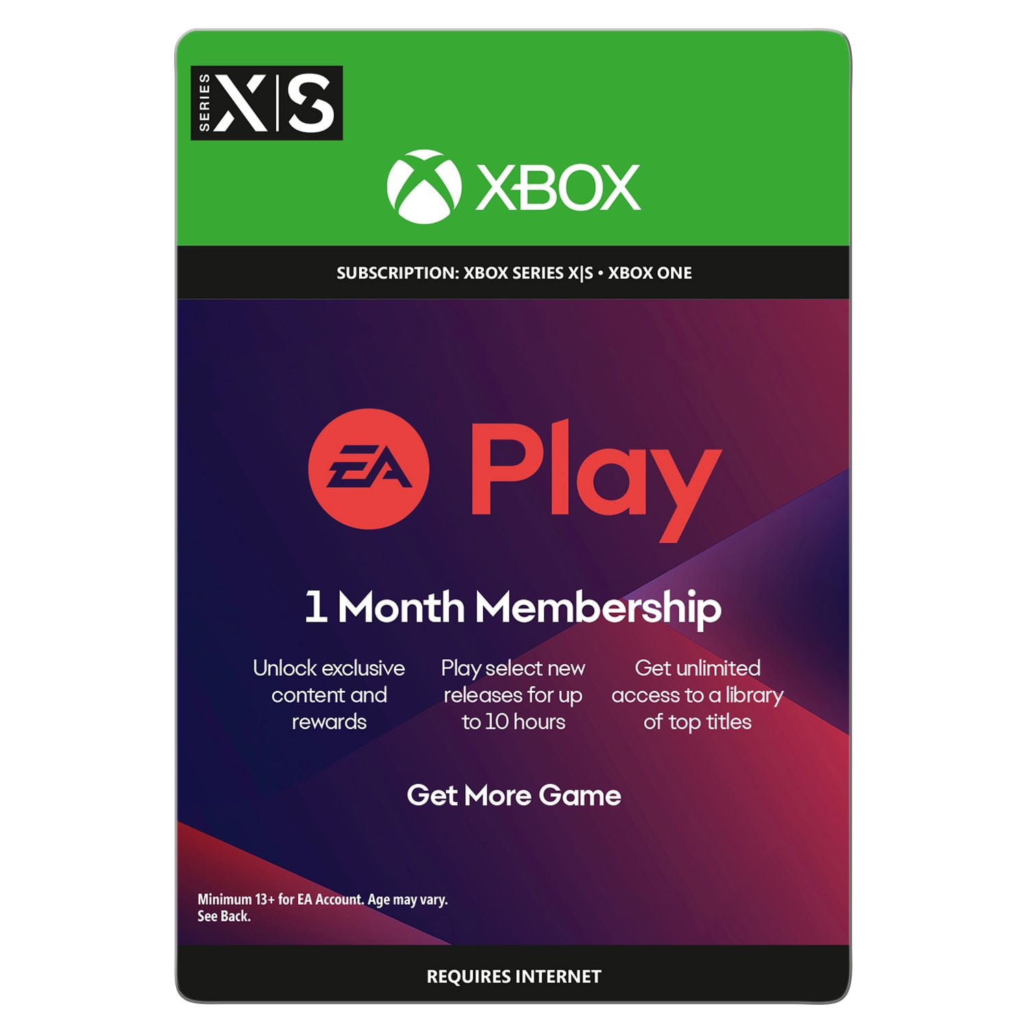 EA Play / EA Access 1 Month Membership Subscription Region Free