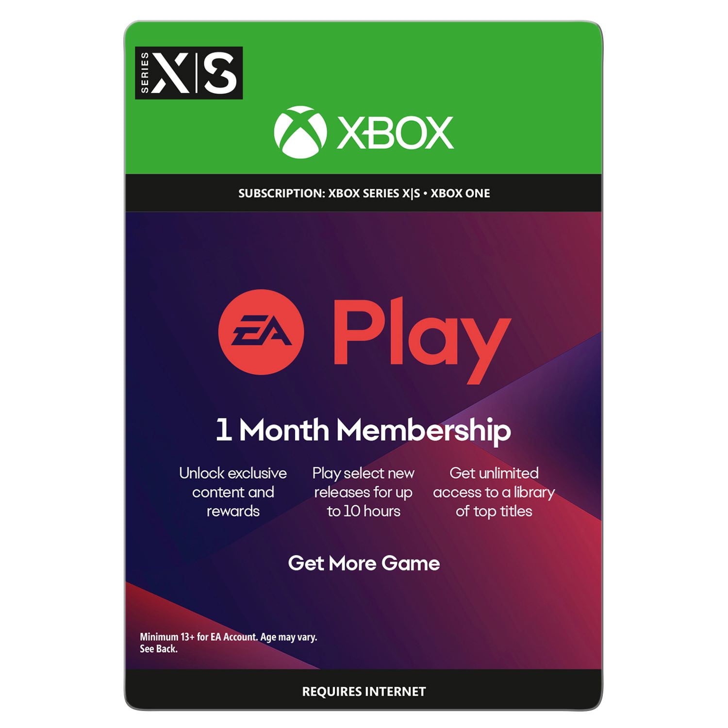 EA Play 1 Month Subscription - Xbox One, Xbox Series X