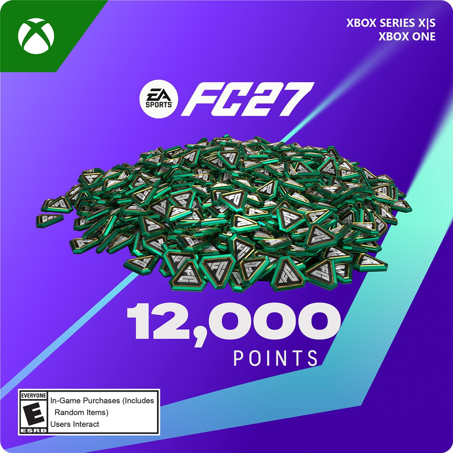 EA SPORTS FC 27: 12000 FC Points - XBOX One, XBOX Series X|S [Digital]