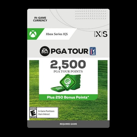 Microsoft: Ea Sports Pga Tour Prepaid Gaming eCard, Xbox Series X [Digital Download] (1 Pack)