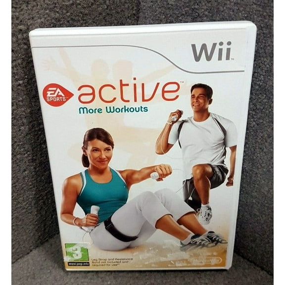 EA Sports Active: More Workouts WII (Disc only) The Revolution in Home Fitness Continues. Fitness for Wii