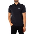 thumbnail image 1 of EA7 Logo Polo Shirt, Blue, 1 of 5