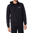 thumbnail image 1 of EA7 Logo Pullover Hoodie, Black, 1 of 6