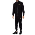 thumbnail image 1 of EA7 Logo Zip Through Tracksuit, Black, 1 of 10