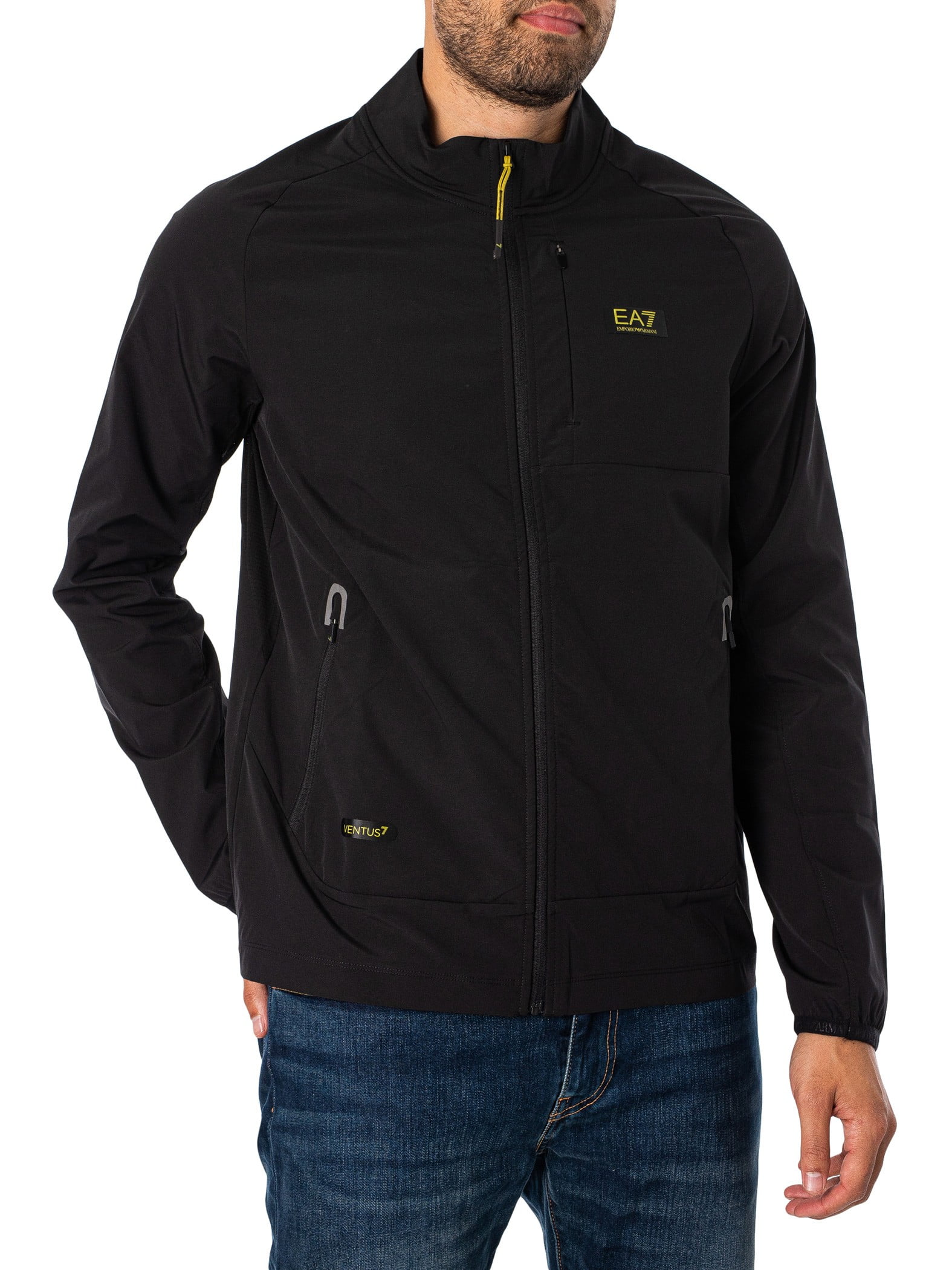 EA7 Ventus 7 Lightweight Jacket Black in Nepal at NPR 0 Rating 5