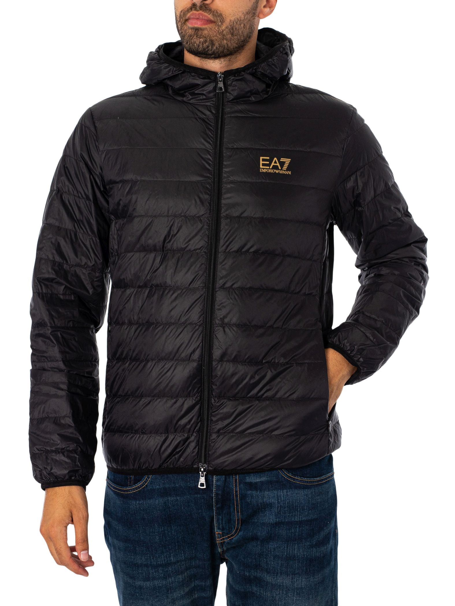 Emporio Armani Quilted Down Jacket With Goose Down Padding Emporio Armani Quilted Down Jacket With Goose Down Padding