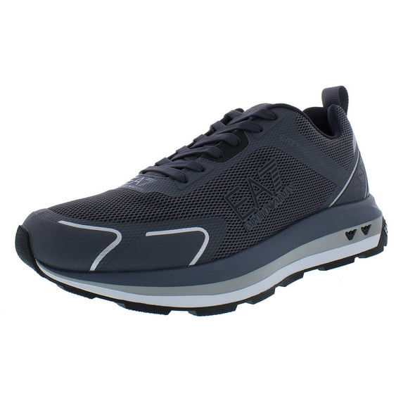EA7 X8X098 Mens Shoes Size 10.5, Color: Asphalt Grey/Black