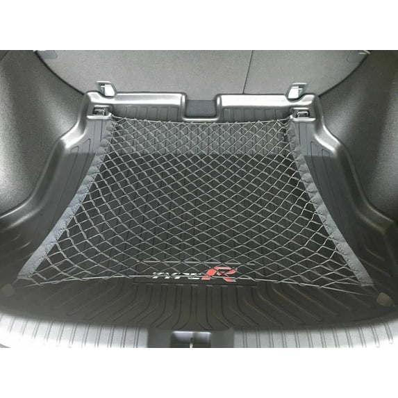 EACCESSORIES Car Trunk Organizer – Hook and Loops Cargo Net For HONDA CIVIC HATCHBACK 2017-2022