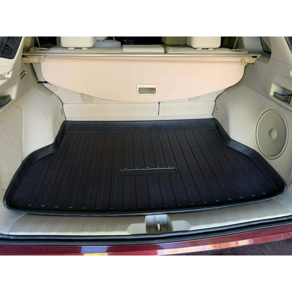 EACCESSORIES EA Cargo Liner Trunk Mat for Acura RDX 2013-2018 Weather-Resistant Trunk Mats for Cars with Raised Lip Non-Slip Car Trunk Mat Rubber Easy to Install Laser Pre-Cut Design