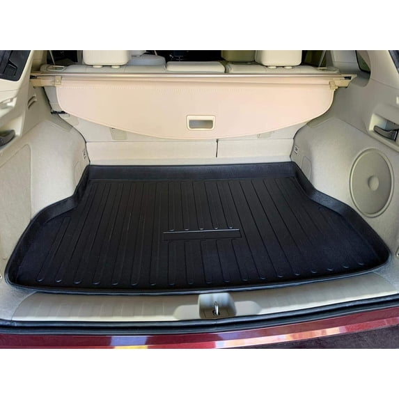 EACCESSORIES EA Cargo Liner – Trunk Mat for Acura RDX 2013-2018 – Weather-Resistant Trunk Mats for Cars with Raised Lip – Non-Slip Car Trunk Mat Rubber – Easy to Install – Laser Pre-Cut Design
