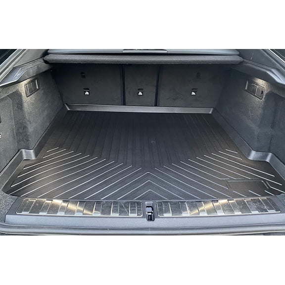 EACCESSORIES EA Cargo Liner  Trunk Mat for BMW X6 2020-2024  Weather-Resistant Trunk Mats for Cars with Raised Lip  Non-Slip Car Trunk Mat Rubber  Easy to Install  Laser Pre-Cut Design