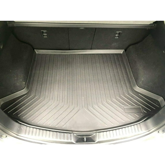 EACCESSORIES EA Cargo Liner – Trunk Mat for Mazda CX-5 CX5 2017-2024 – Weather-Resistant Trunk Mats for Cars with Raised Lip – Non-Slip Car Trunk Mat Rubber – Easy to Install – Laser Pre-Cut Design