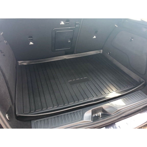 EACCESSORIES EA Cargo Liner  Trunk Mat for Mercedes-Benz B-Class Electric 2014-2017  Weather-Resistant Trunk Mats for Cars with Raised Lip  Non-Slip Car Trunk Mat Rubber  Laser Pre-Cut Design