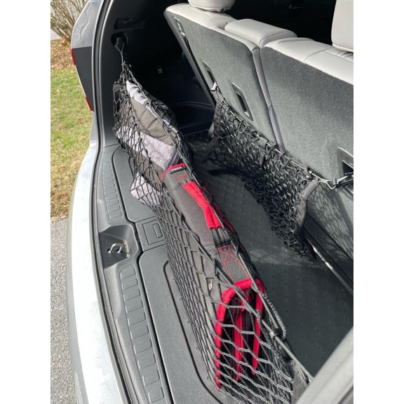 EACCESSORIES EA (Qty.2) Trunk Organizer Cargo Net for Honda Pilot 2016-2023 Envelope Style Cargo Nets Premium Mesh Car Trunk Organizer Vehicle Carrier Storage Compatible with Honda Pilot