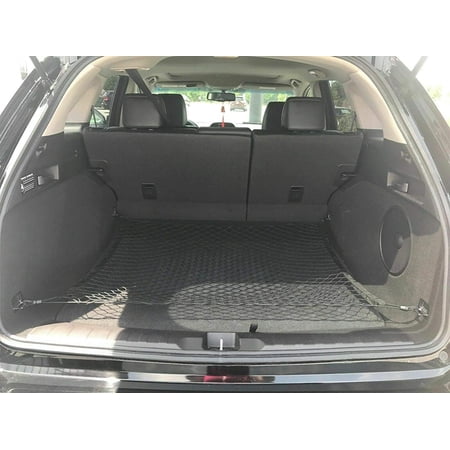 EACCESSORIES EA Rear Trunk Organizer Cargo Net for Acura RDX 2007-2023 – Floor Style Cargo Net for SUV – Premium Mesh Elastic Car Trunk Organizer Vehicle Carrier Storage – Compatible with Acura RDX