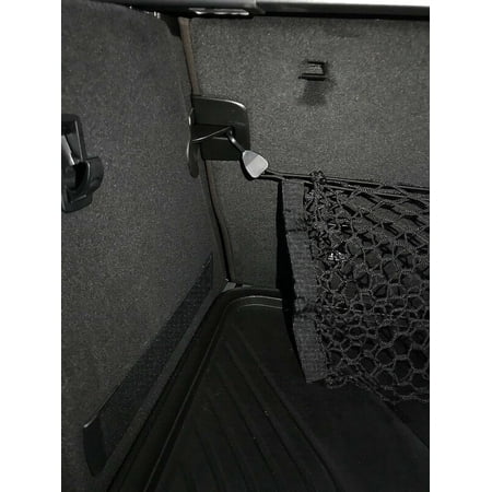 EACCESSORIES EA Rear Trunk Organizer Cargo Net for BMW X3 2011-2023 – Envelope Style Cargo Net for SUV – Premium Mesh Elastic Car Trunk Organizer Vehicle Carrier Storage – Compatible BMW X3 2011-2023
