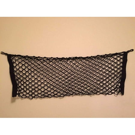 EACCESSORIES EA Rear Trunk Organizer Cargo Net for Buick Verano 2012-2017 – Envelope Style Cargo Net For Sedan – Premium Mesh Car Trunk Organizer Vehicle Carrier Storage – Compatible Buick Verano