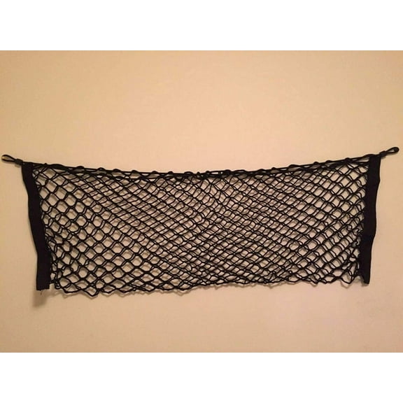 EACCESSORIES EA Rear Trunk Organizer Cargo Net for Buick Verano 2012-2017 – Envelope Style Cargo Net For Sedan – Premium Mesh Car Trunk Organizer Vehicle Carrier Storage – Compatible Buick Verano