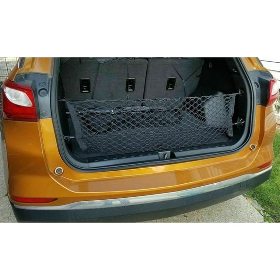 EACCESSORIES EA Rear Trunk Organizer Cargo Net for Chevrolet Equinox 2018-2023  Envelope Style Cargo Net for SUV  Premium Mesh Car Trunk Organizer Vehicle Carrier Storage  Compatible Chevy Equinox