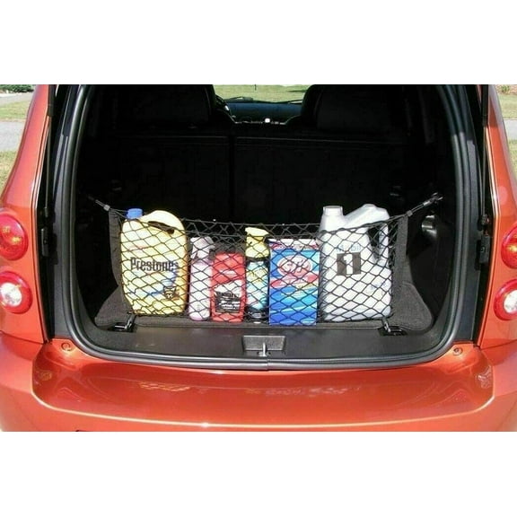 EACCESSORIES EA Rear Trunk Organizer Cargo Net for Chevrolet HHR 2006-2011 – Envelope Style Cargo Net for Wagon – Premium Mesh Car Trunk Organizer Vehicle Carrier Storage – Compatible Chevrolet HHR