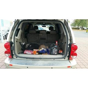 EACCESSORIES EA Rear Trunk Organizer Cargo Net for Dodge Durango 1998-2009 Envelope Style Cargo Net for SUV Premium Mesh Car Trunk Organizer Vehicle Carrier Storage Compatible with Durango