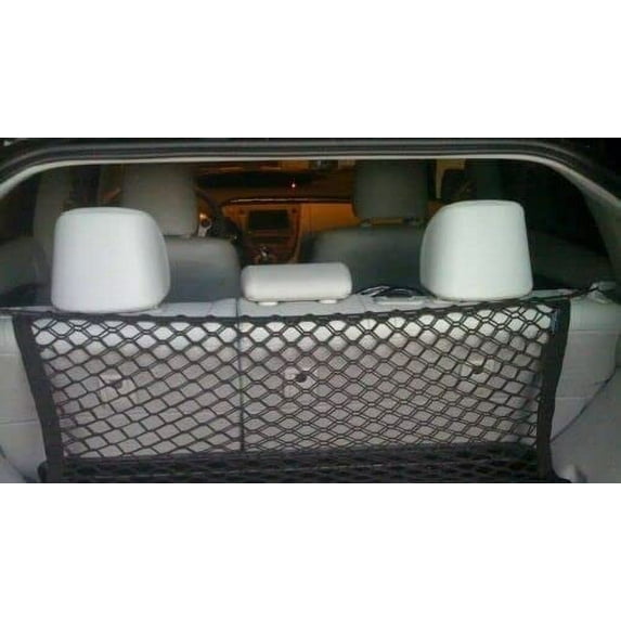 EACCESSORIES EA Rear Trunk Organizer Cargo Net for FORD ESCAPE 2020-2023 – Envelope Style Cargo Net for SUV – Premium Mesh Car Trunk Organizer Vehicle Carrier Storage – Compatible with FORD ESCAPE