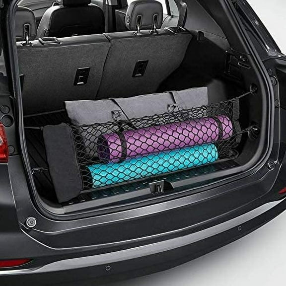 EACCESSORIES EA Rear Trunk Organizer Cargo Net for GMC Terrain 2018-2023  Envelope Style Cargo Net for SUV  Premium Mesh Car Trunk Organizer Vehicle Carrier Storage  Compatible with GMC Terrain