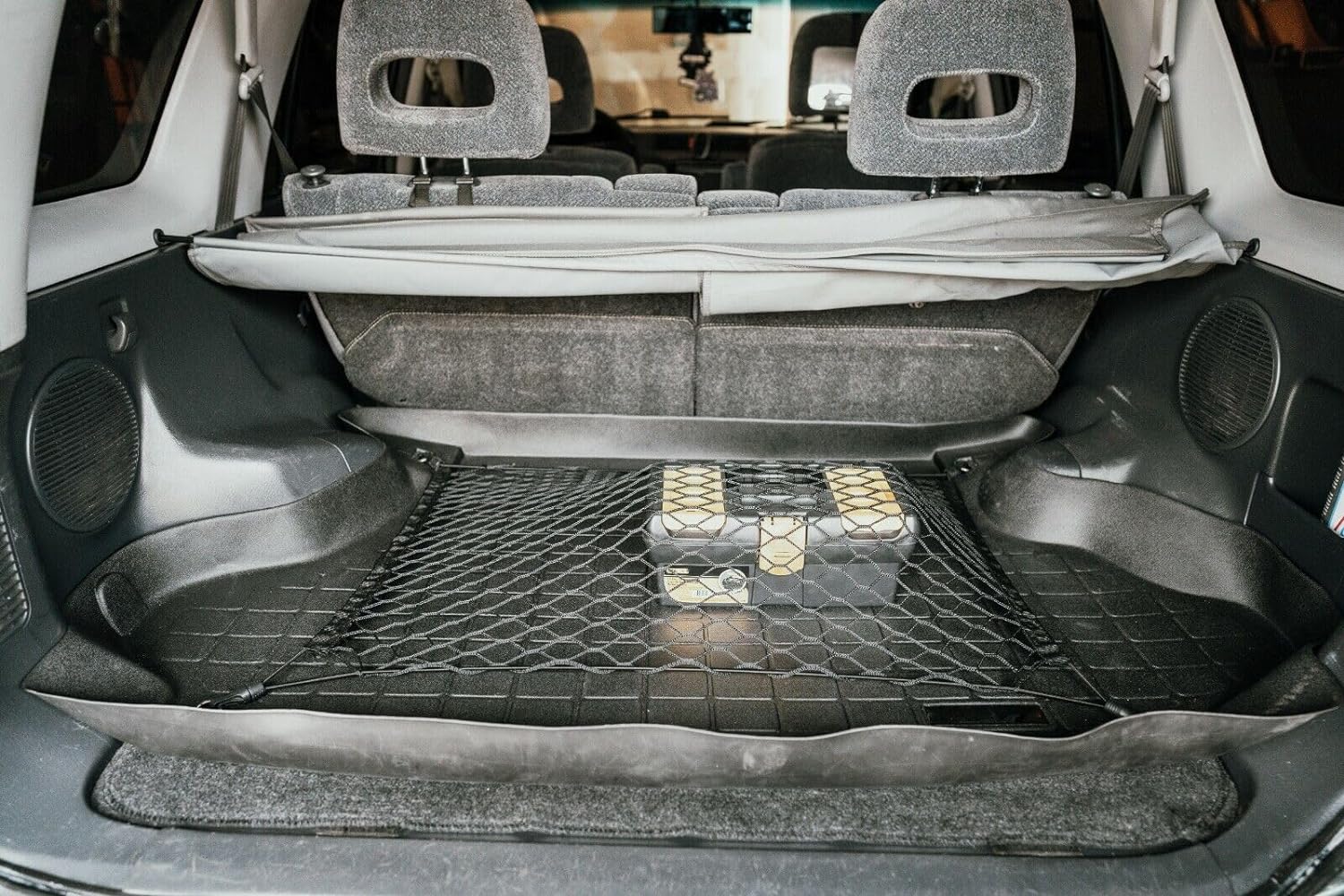Rear Trunk Envelope Style Mesh Organizer Cargo Net For Honda CR-V CRV 2015-2020