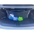 thumbnail image 1 of EACCESSORIES EA Rear Trunk Organizer Cargo Net for Hyundai Sonata 2015-2019 – Envelope Style Cargo Net for Sedan – Premium Mesh Elastic Car Trunk Organizer – Compatible with Hyundai Sonata, 1 of 8
