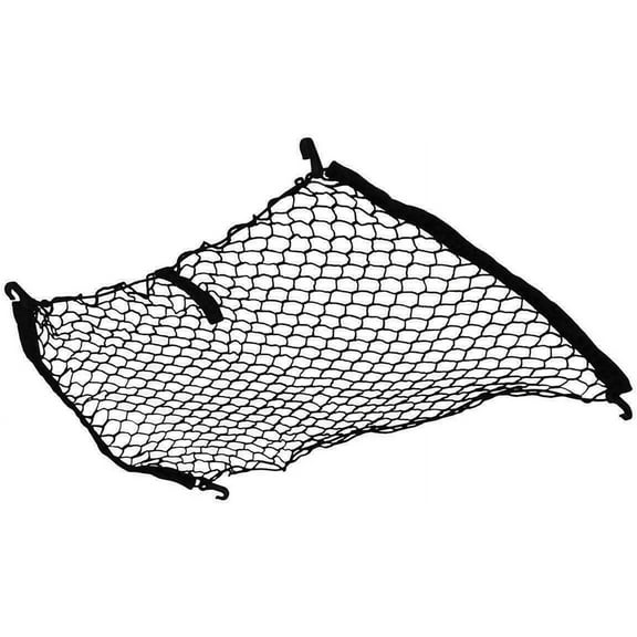 EACCESSORIES EA Rear Trunk Organizer Cargo Net for Jeep: Compass 2007-2023, Patriot 2007-2017, Renegade 2015-2023 Floor Style Cargo Net Premium Mesh Car Trunk Organizer Vehicle Carrier Storage