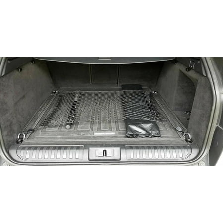 EACCESSORIES EA Rear Trunk Organizer Cargo Net for Land Rover Range Rover Sport 2014-2023 – Floor Style Cargo Net for SUV – Premium Mesh Car Trunk Organizer – Compatible with Range Rover Sport