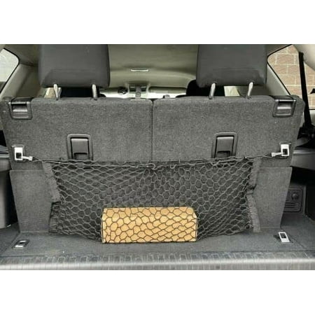 EACCESSORIES EA Rear Trunk Organizer Cargo Net for Lexus LX600 2022-2023 – Floor Style Cargo Net for SUV– Premium Mesh Car Trunk Organizer Vehicle Carrier Storage – Compatible Lexus LX600 2022-2023