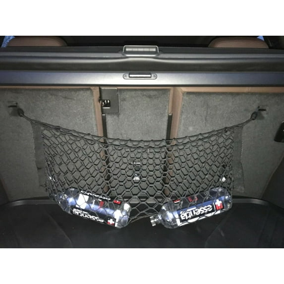 EACCESSORIES EA Rear Trunk Organizer Cargo Net for Mercedes-Benz B180 B200 B250 2006-2019 – Envelope Style Cargo Net for Hatchback – Premium Mesh Car Trunk Organizer – Compatible with B180 B200 B250