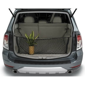 EACCESSORIES EA Rear Trunk Organizer Cargo Net for Subaru Forester 1998-2023 Envelope Style Cargo Net Premium Mesh Car Trunk Organizer Vehicle Carrier Storage Compatible Subaru Forester