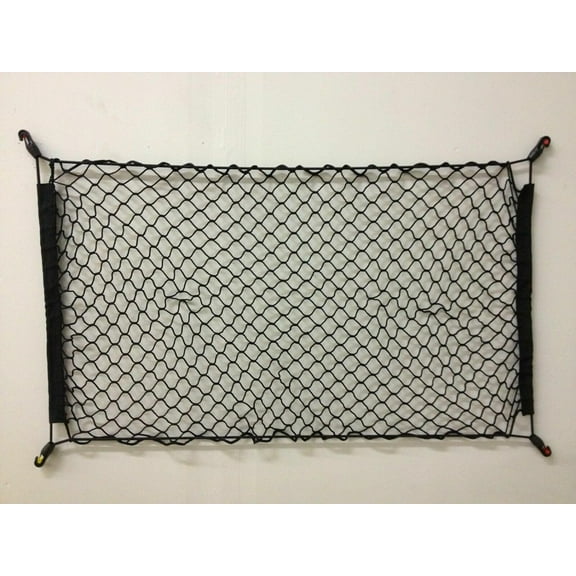 EACCESSORIES EA Rear Trunk Organizer Cargo Net for Subaru Forester 2008 Floor Style Cargo Net for SUV Premium Mesh Elastic Car Trunk Organizer Vehicle Carrier Storage Compatible with Forester